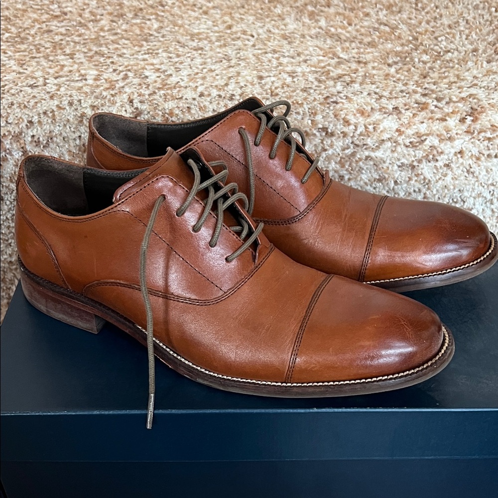 Cole Haan Brown Leather Men's Dress Shoes